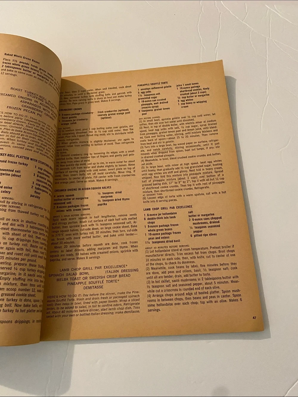 Timesavers' Cookbook - Beige Cover